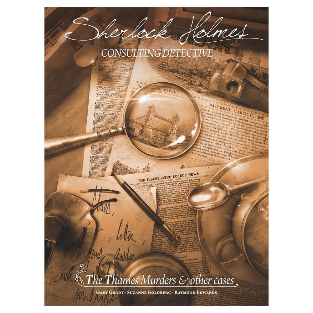 Sherlock Holmes Consulting Detective Review Co op Board Games