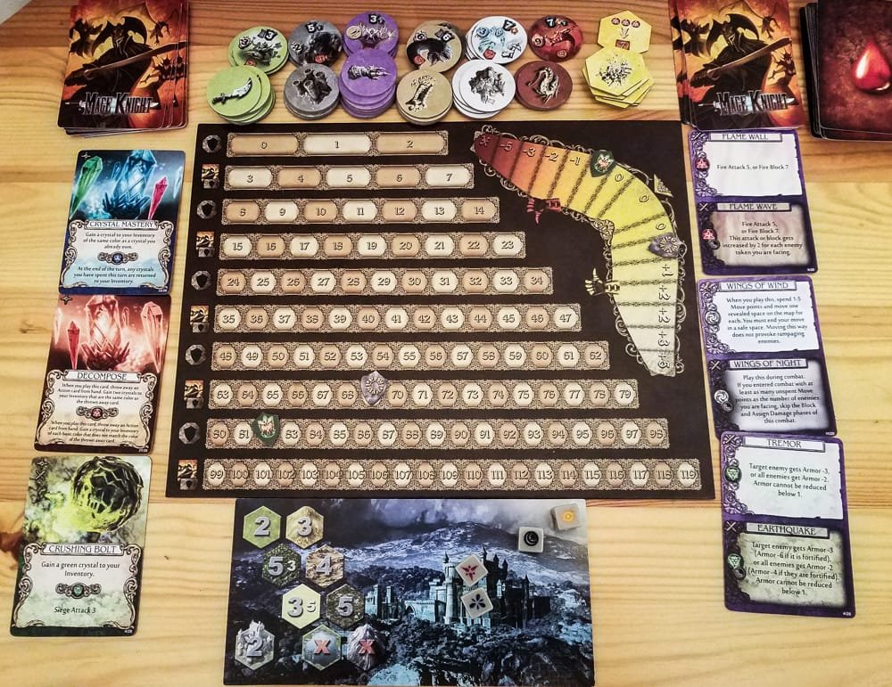 Mage Knight Review - Co-op Board Games