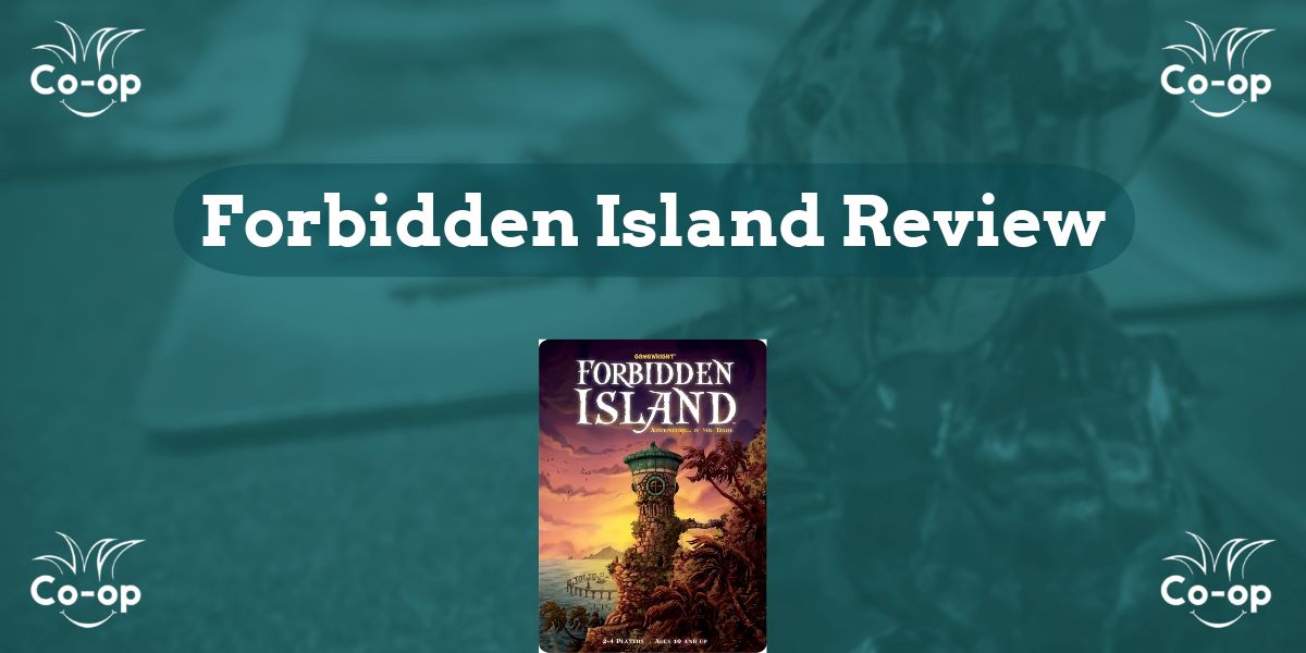 Forbidden Island – The Cooperative Strategy Survival Island  Board Game,2-4 players : Gamewright: Toys & Games