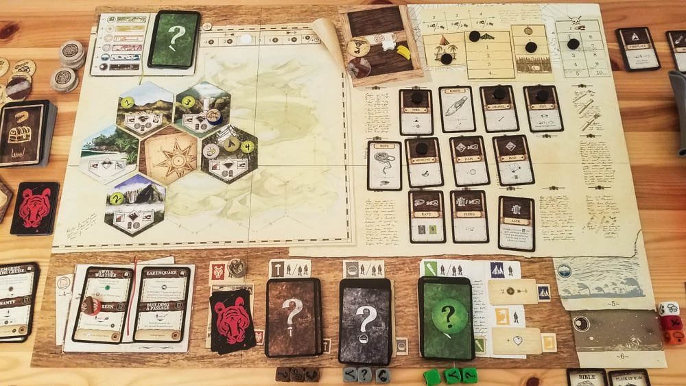 Robinson Crusoe: on the Cursed Island - Co-op Board Games