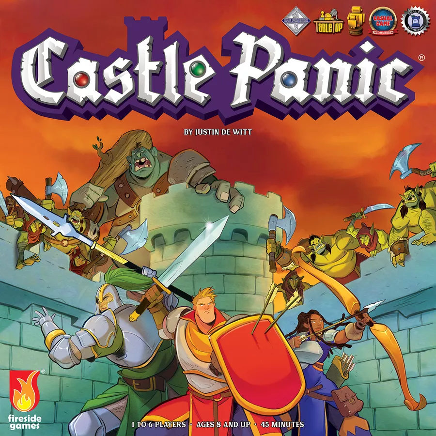 Castle Panic board game review cover