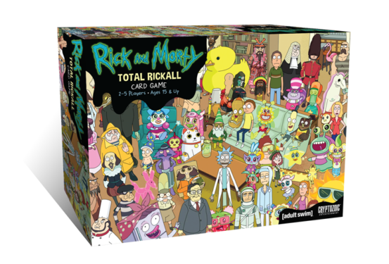 rick and morty total rickall card game