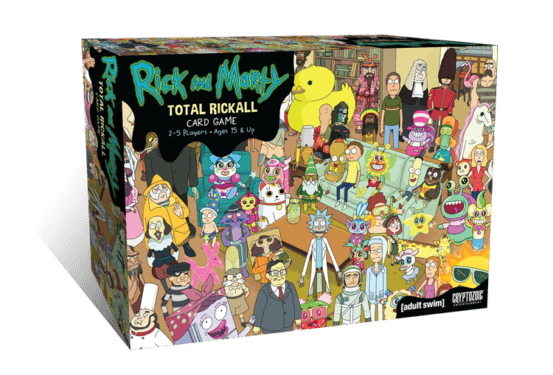 rick and morty total rickall card game