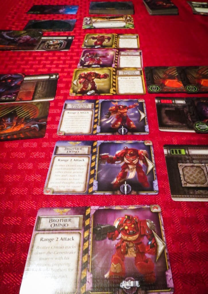 space hulk death angel cards