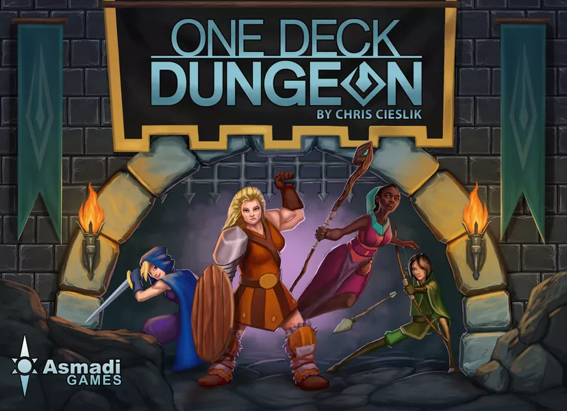 One Deck Dungeon - review cover