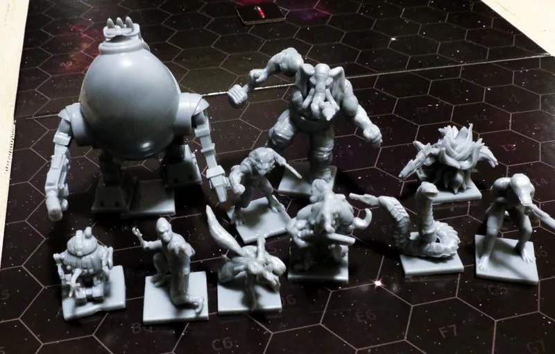 Battlestations Second Edition review - miniatures