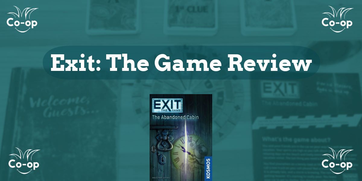 Exit The Game board game review