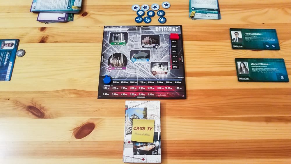 Detective: A Modern Crime Board Game – Season One, Gioco da Tavolo (GdT)