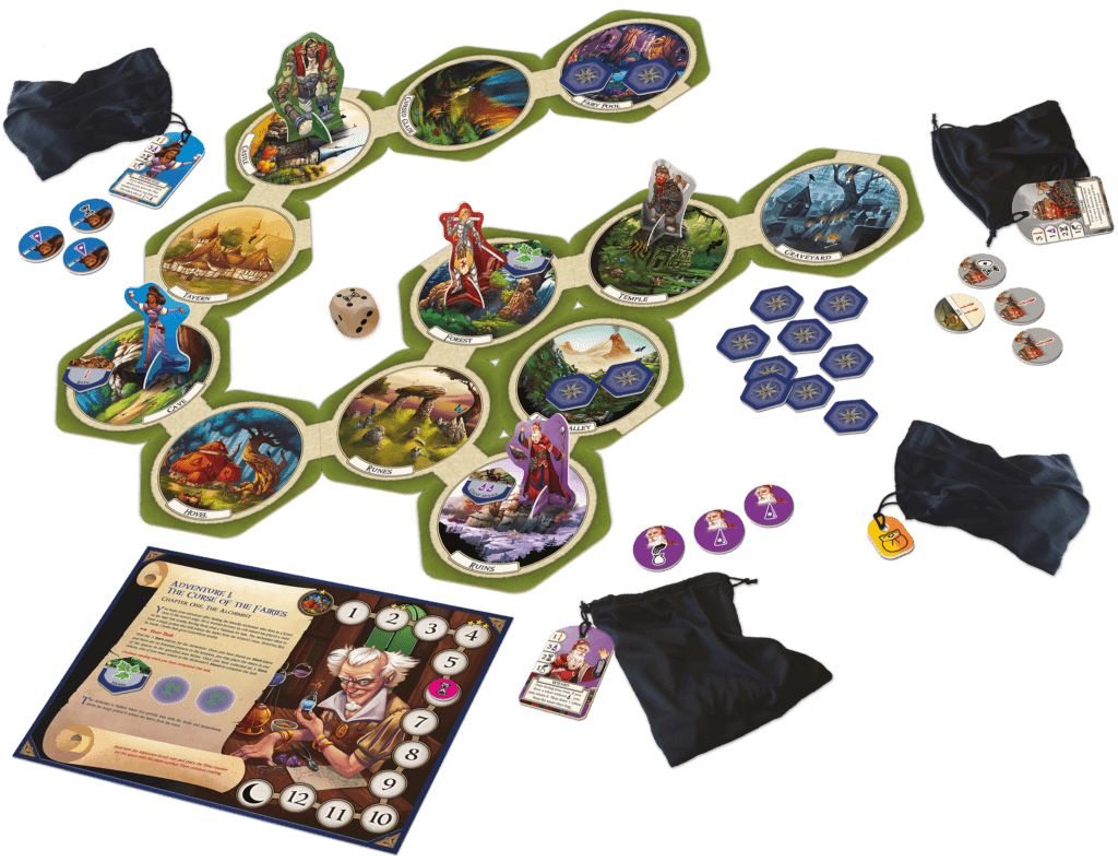 Talisman Legendary Tales preview - components