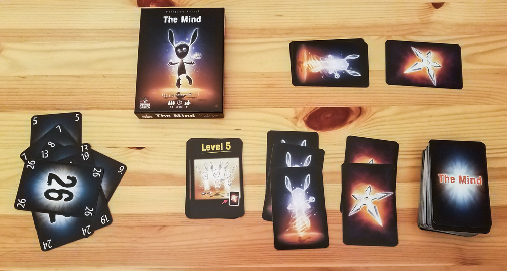 The Mind review - level 5 in a 3 player game