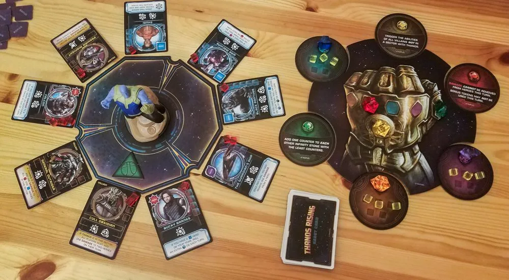 Thanos Rising review - deployment zone and infinity gauntlet