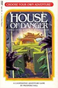 Choose Your Own Adventure House of Danger board game review - cover