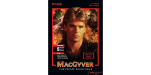 MacGyver The Escape Room Game board game review - cover