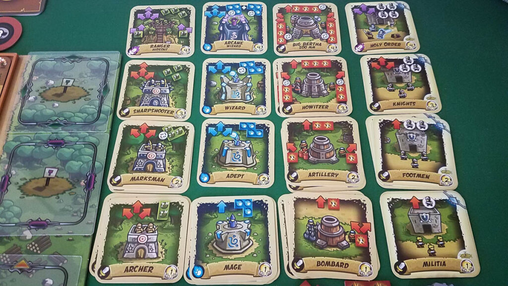 Kingdom Rush review - tower card market