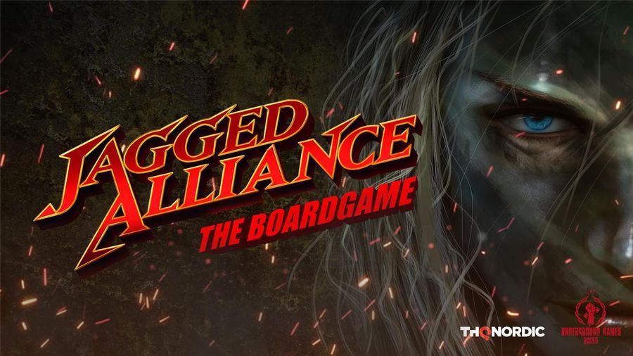 Jagged Alliance The Board Game review - cover