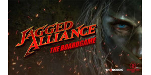 Jagged Alliance The Board Game review - cover