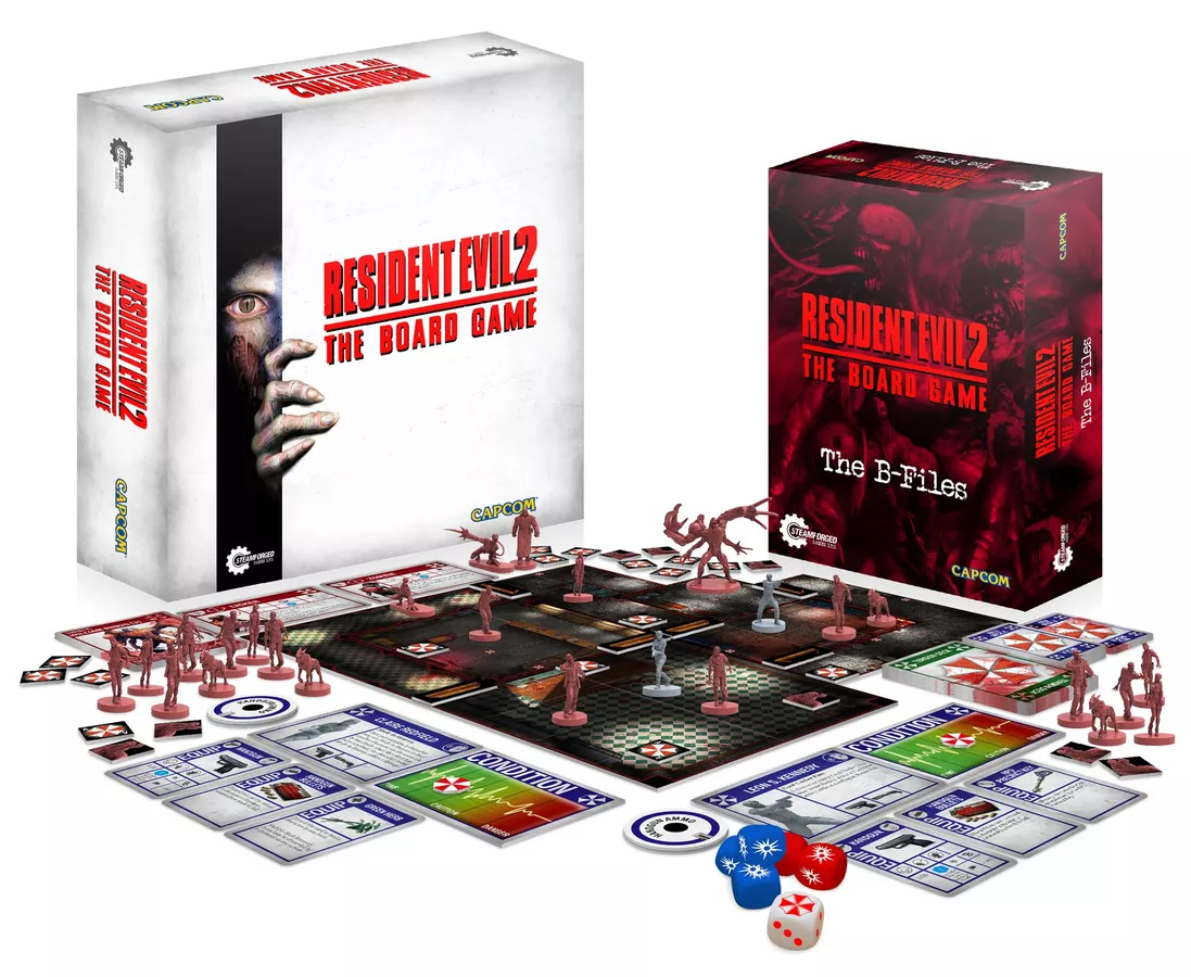 Resident Evil 2 The Board Game - review cover