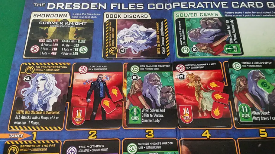 The Dresden Files Cooperative Card Game Review | Co-op Board Games