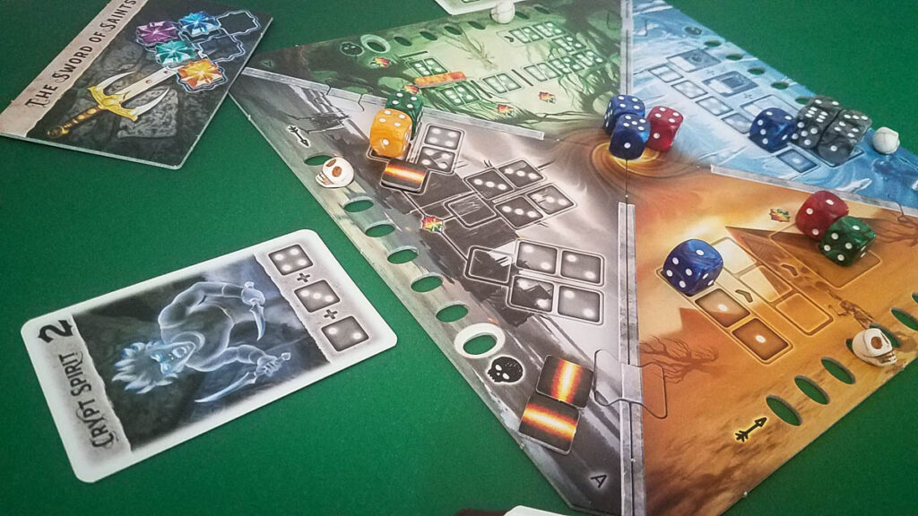 Roll for Adventure review - middle of a game