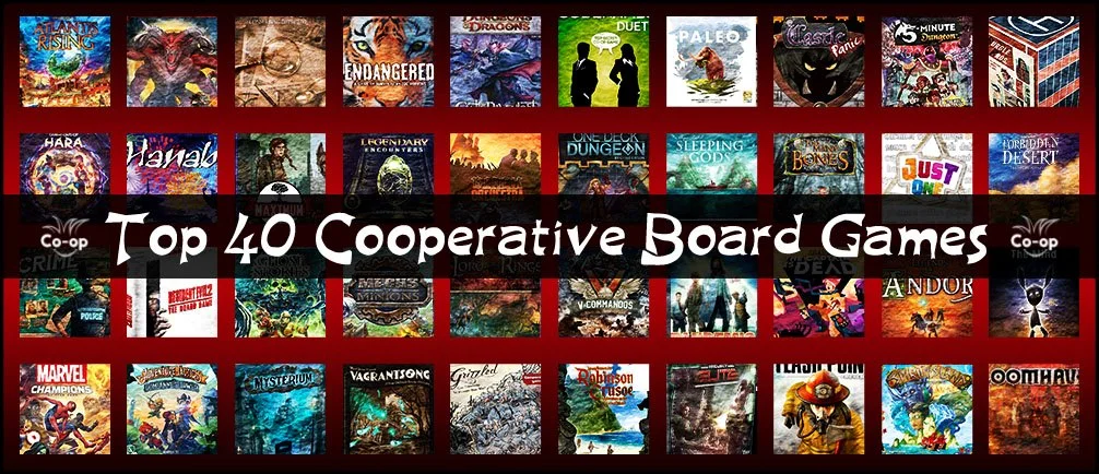 top 40 best cooperative board games