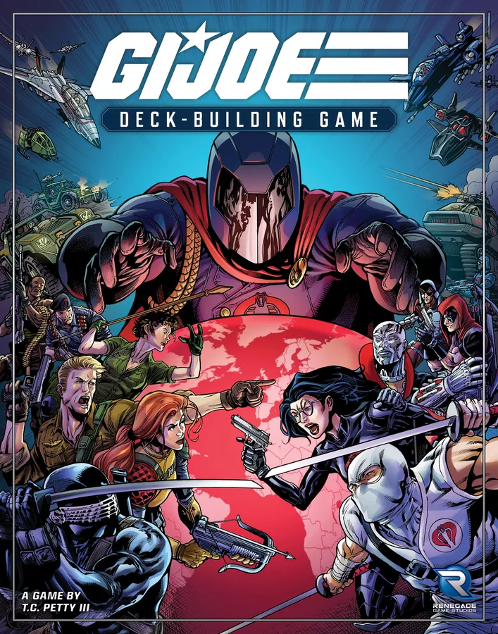 G.I. JOE Deck-Building Game - best cooperative deck building board games