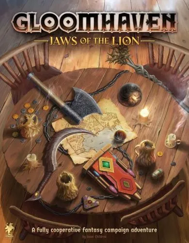 Gloomhaven Jaws of the Lion - best cooperative board games for 2 players