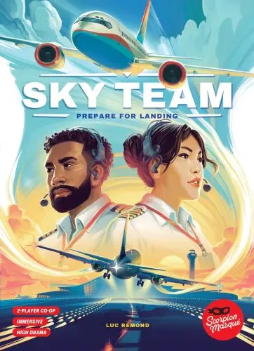 Sky Team - best 2 player coop board games