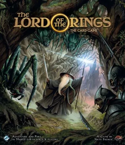 The Lord of the Rings The Card Game - two player coop board games