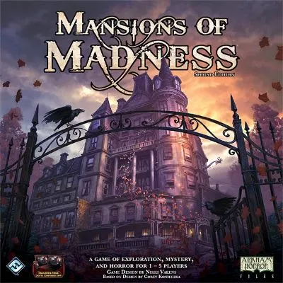 Mansions of Madness Second Edition - best dungeon crawlers