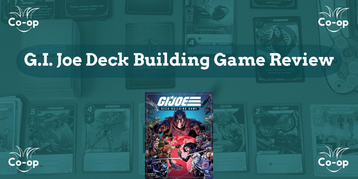 G.I. Joe Deck Building Game board game review