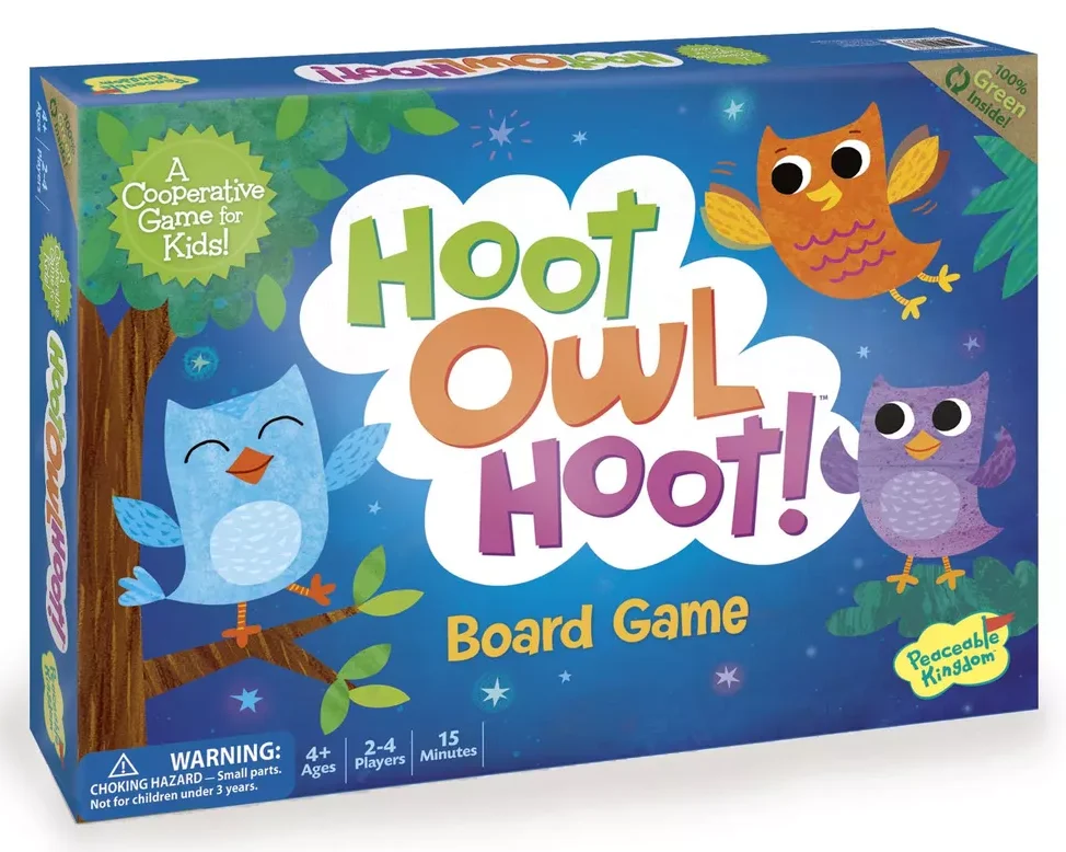 Hoot Owl Hoot - best children's board games