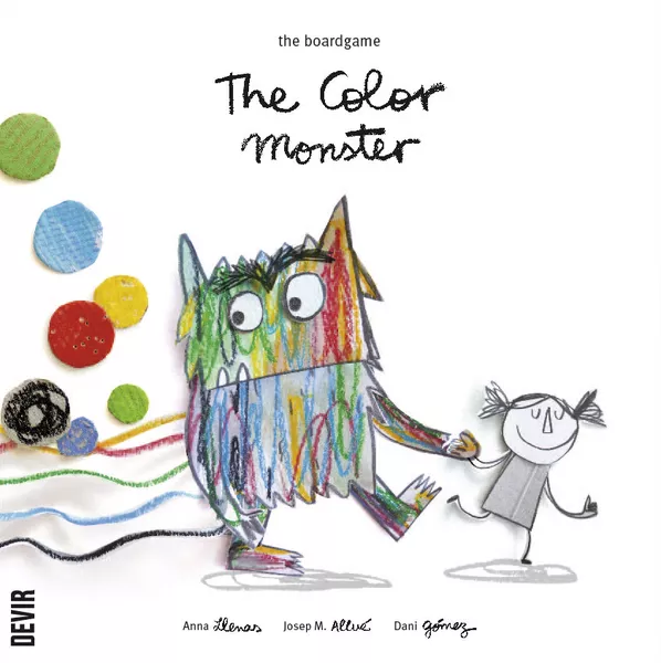 best board games for 3 year olds - The Color Monster