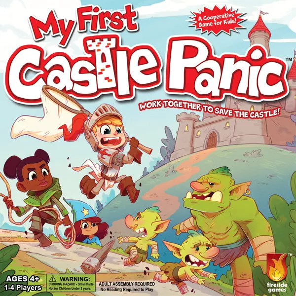 best board games for 4 year olds - My First Castle Panic