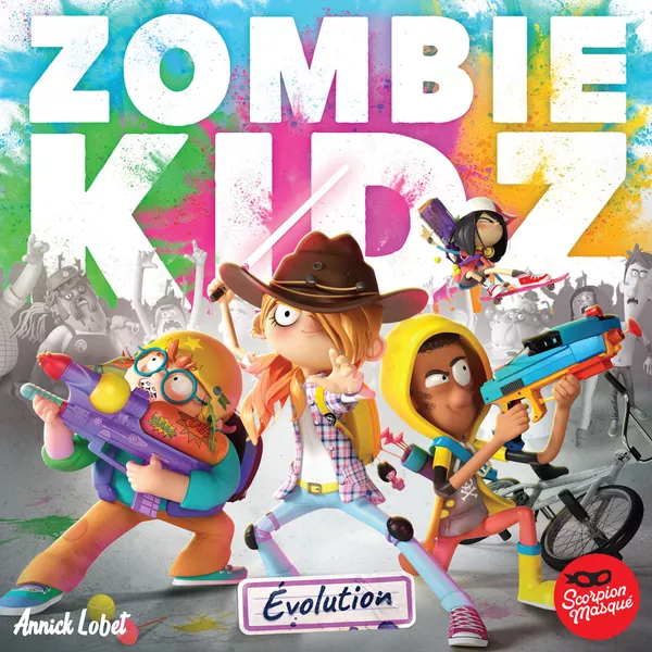 best board games for 7 year olds - Zombie Kidz Evolution