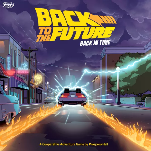 best board games for three people - Back to the Future Back in Time