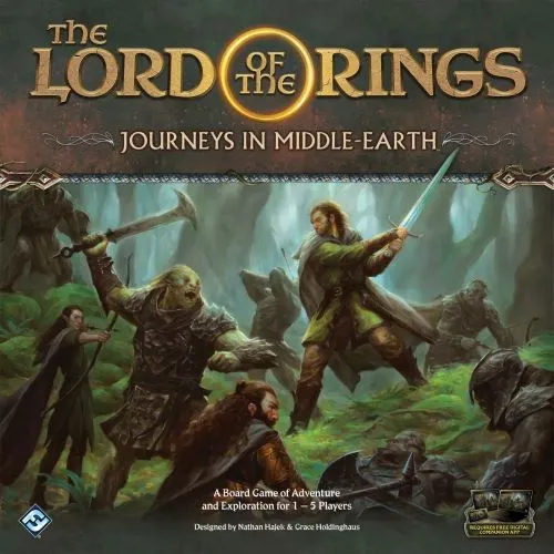 The Lord of the Ring Journeys in Middle-Earth - best role playing board games