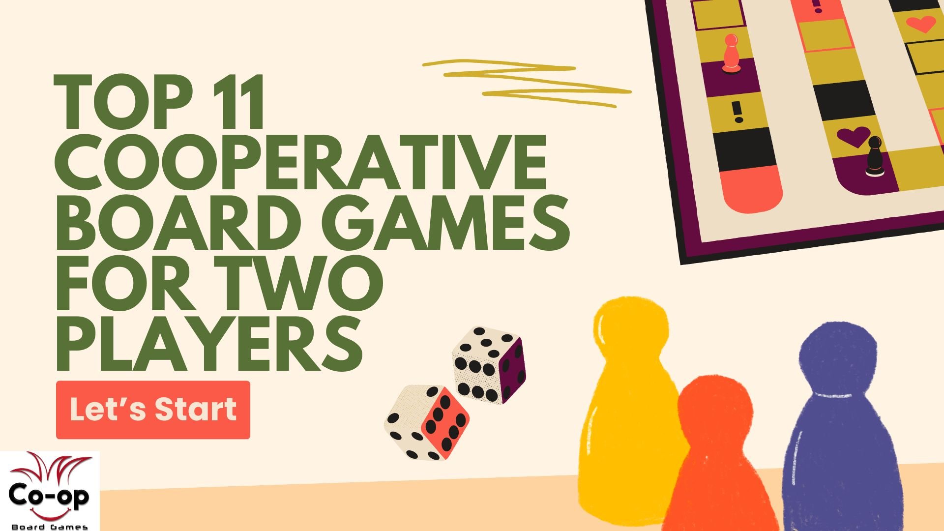 Top 11 Cooperative Board Games for Two Players