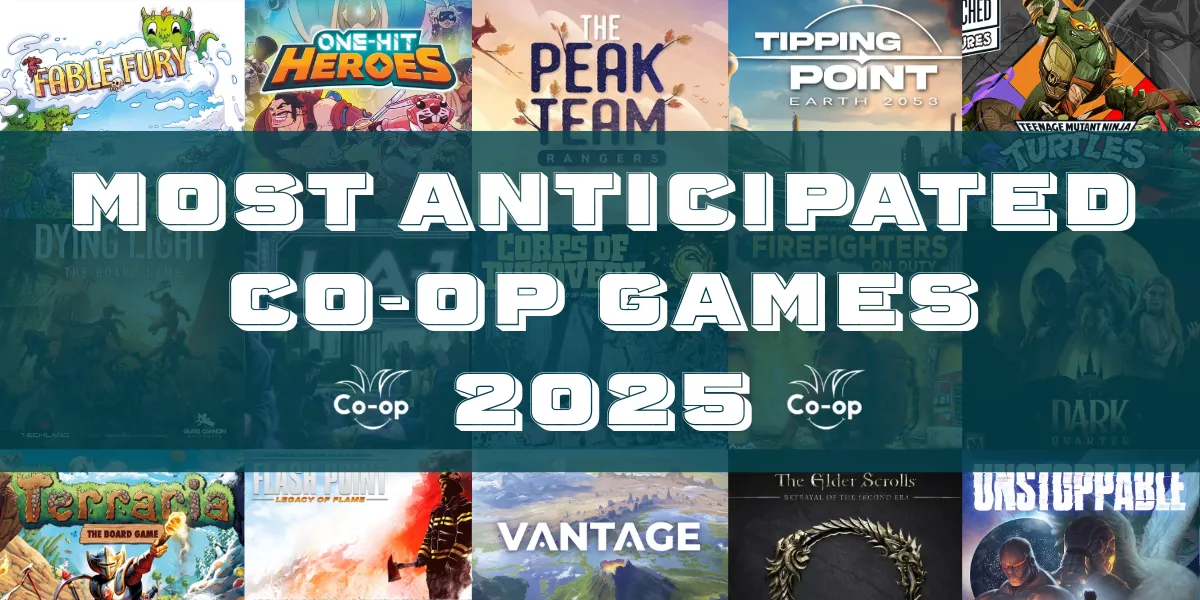 Most Anticipated Cooperative Board Games of 2025 - sb