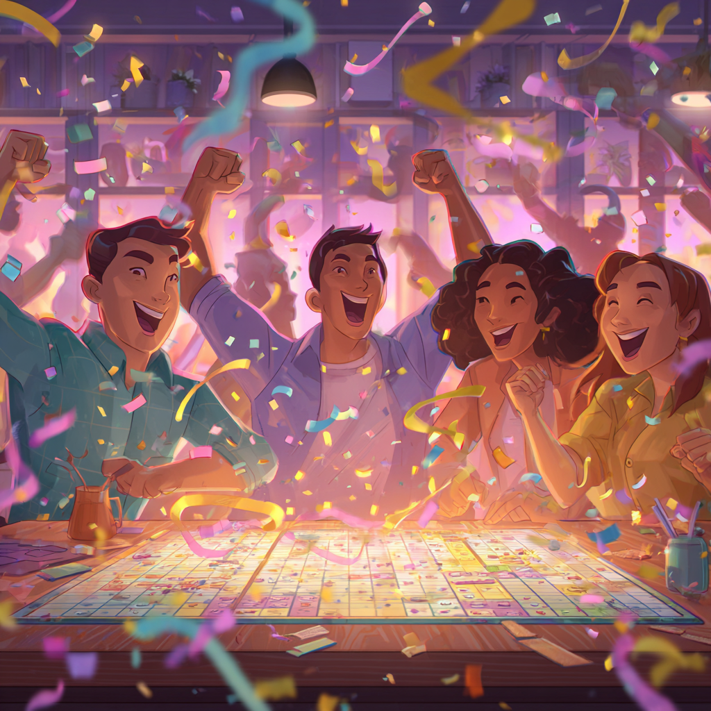 Playing a coop board game