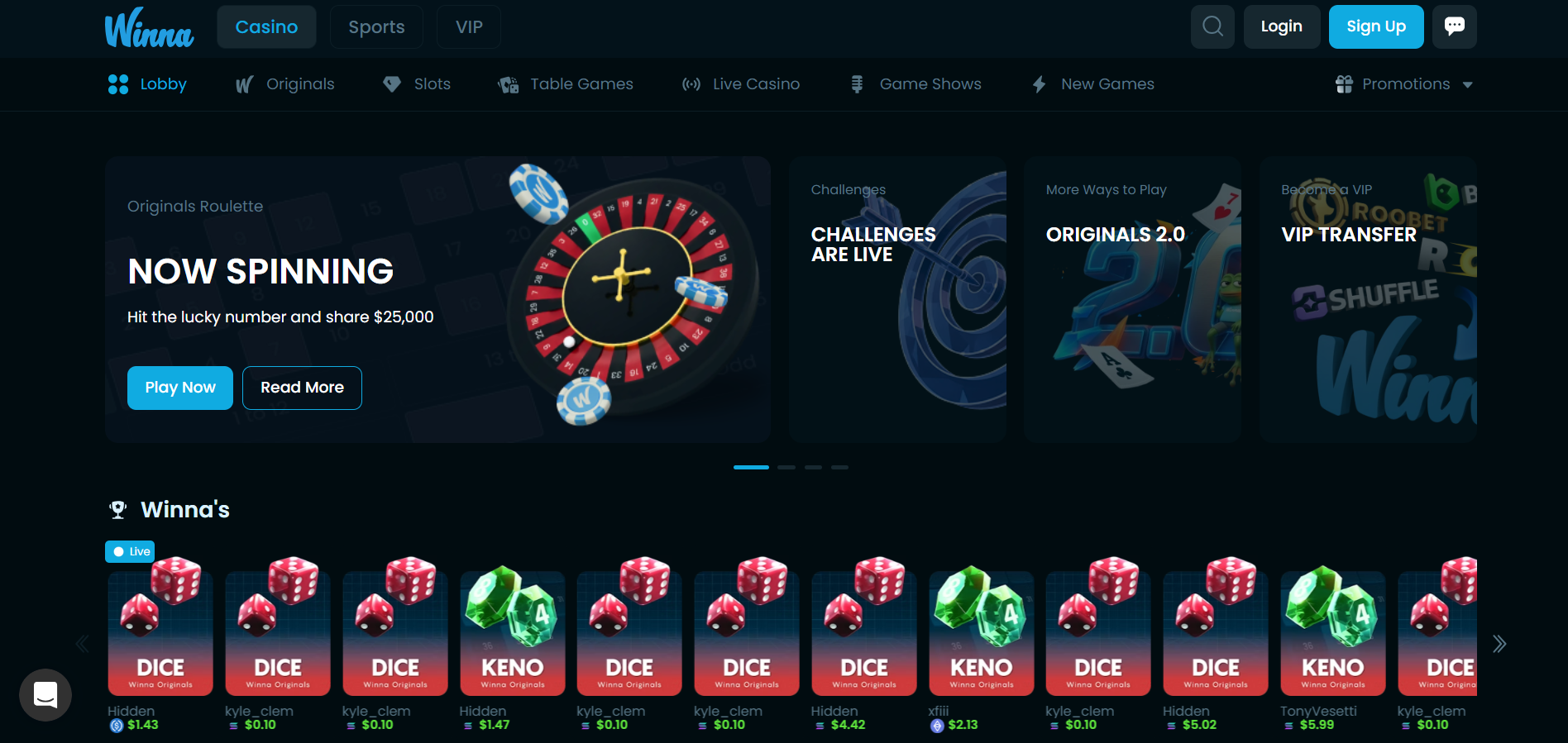 Winna Casino Review