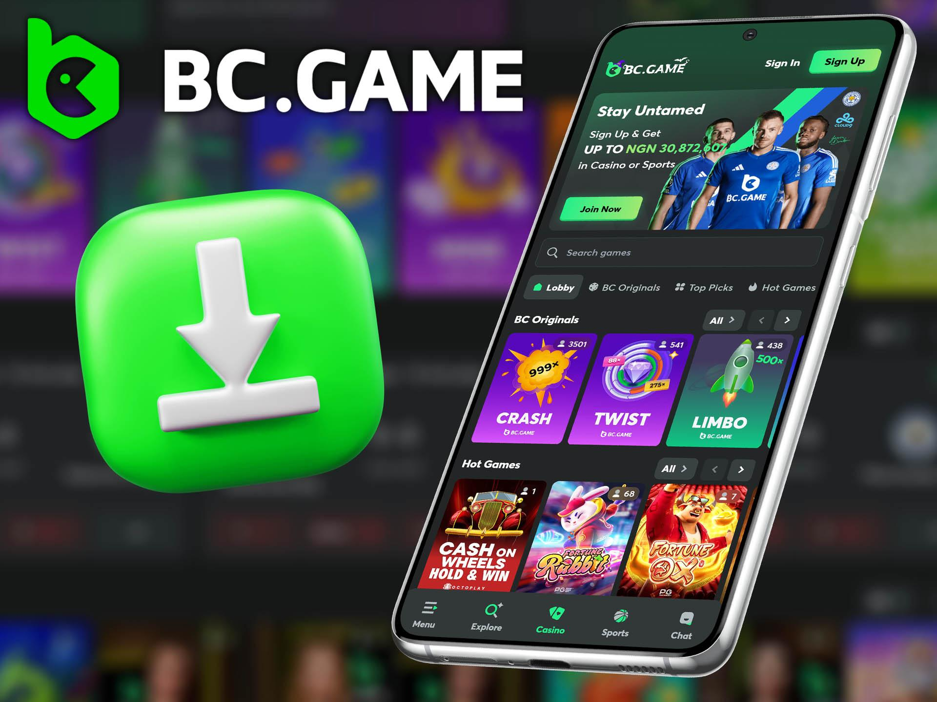 BC Game App Sports Betting, Crypto Gaming & Instant Access