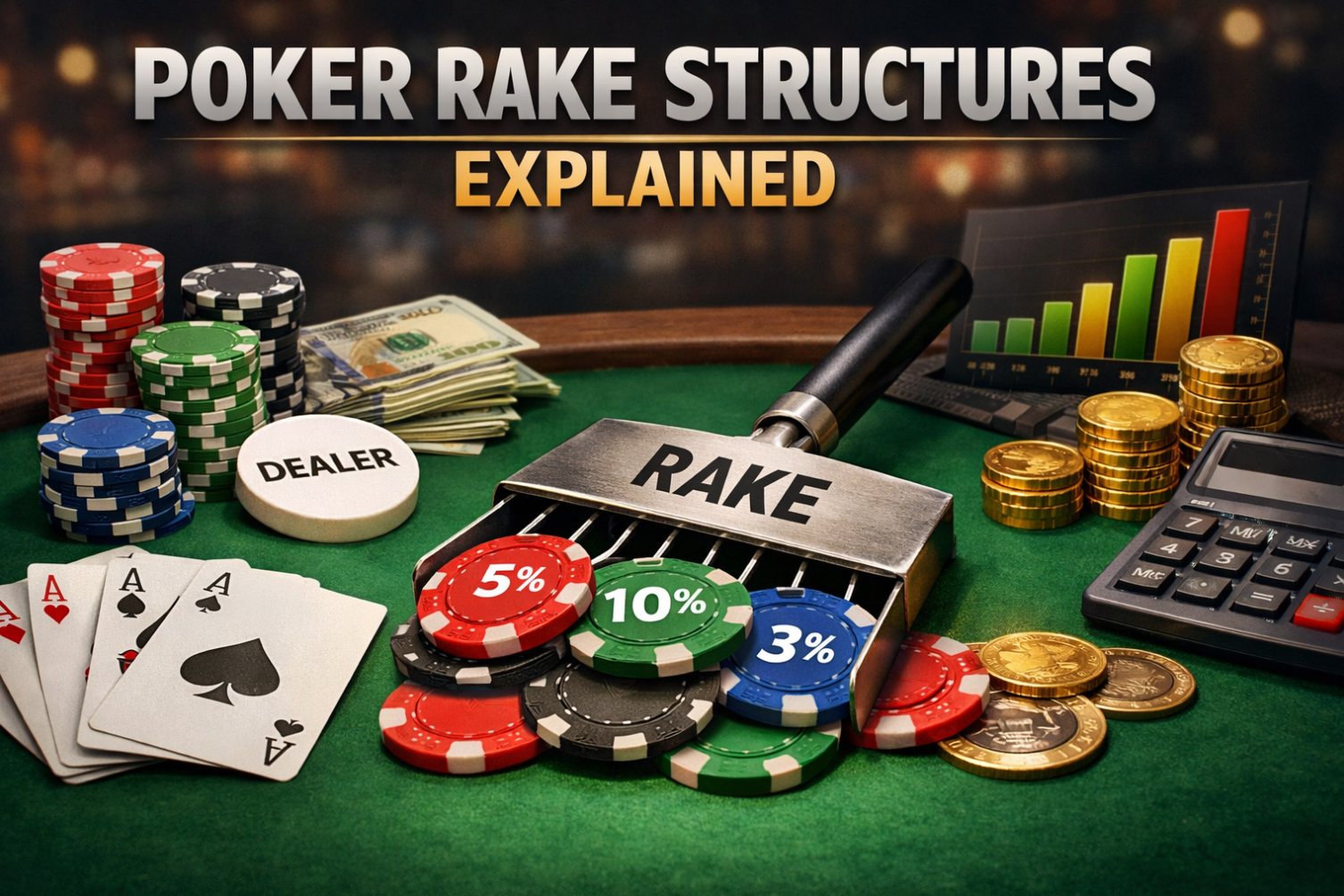 Rake Structures Explained How Fees Impact US Online Poker Players