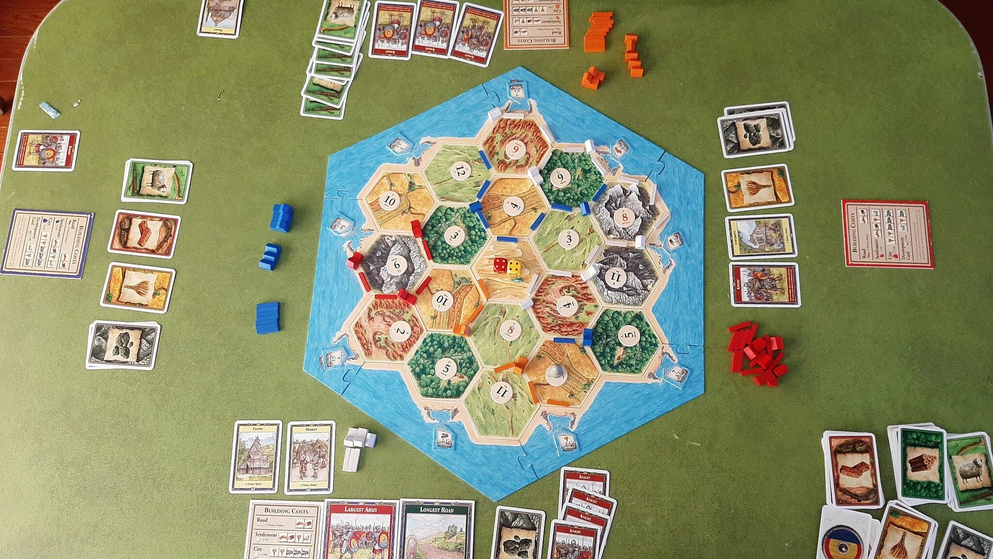 Settlers of Catan Resource Management Under Uncertainty