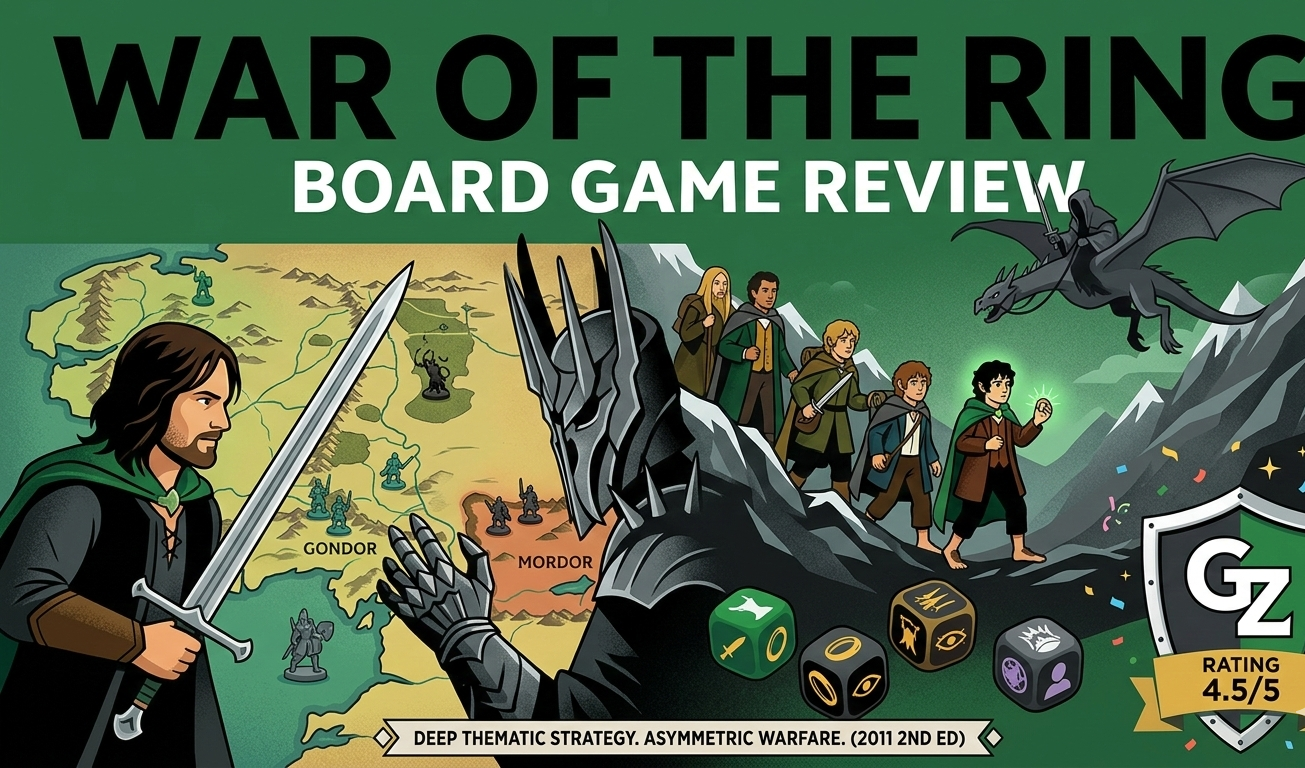 Crítica do jogo de tabuleiro War Of The Ring Crítica do jogo de tabuleiro War Of The Ring