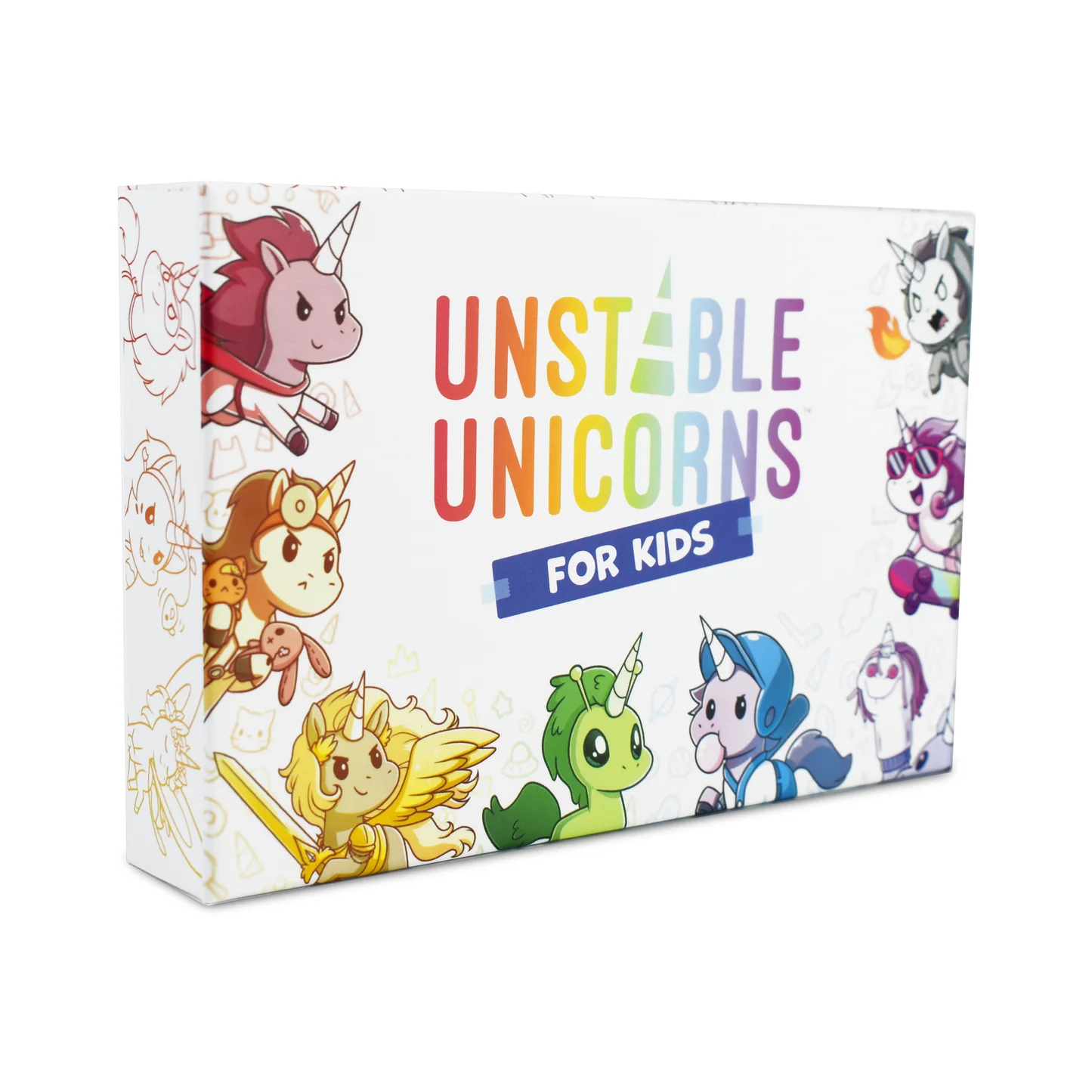 Unstable Unicorns card game review covering take-that mechanics, unicorn collection gameplay, and player count recommendations.