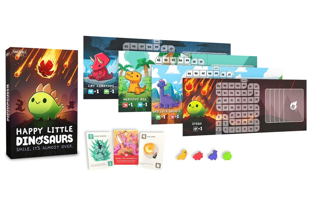 Happy Little Dinosaurs Board Game Review