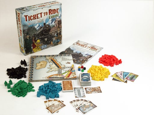 Ticket to Ride Europe Board Game Review