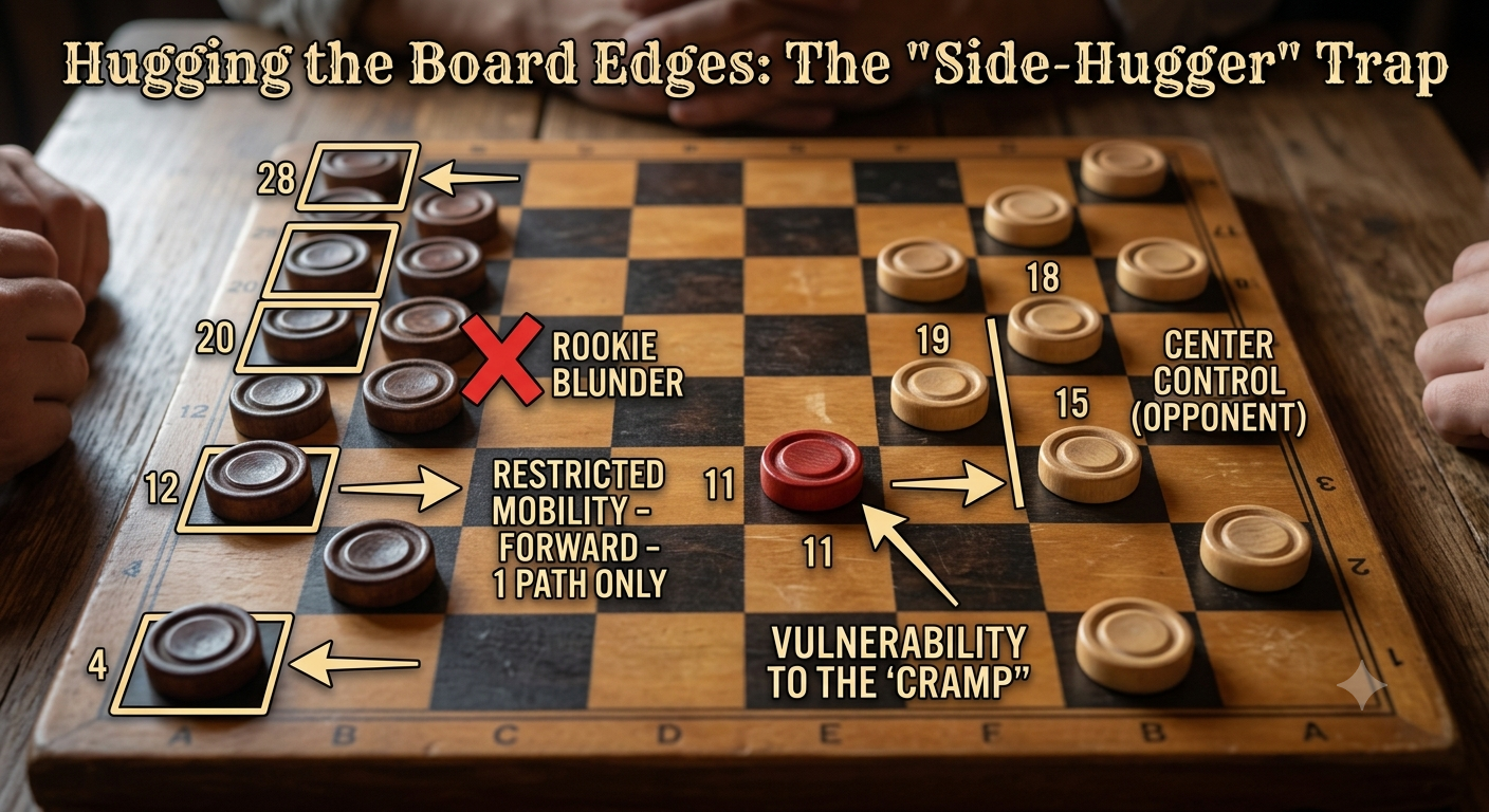 Hugging the Board Edges