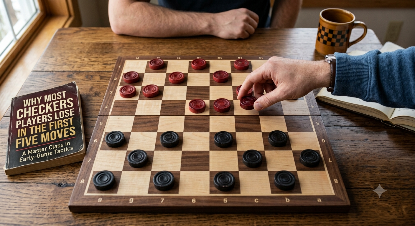 Why Most Checkers Players Lose in the First Five Moves