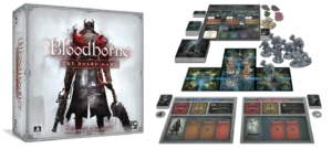 Bloodborne: The Board Game review covering gameplay, components, combat mechanics, campaign progression, pros and cons, and buying options.